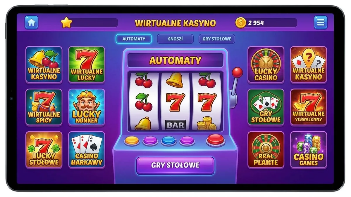 Gry kasynowe i automaty